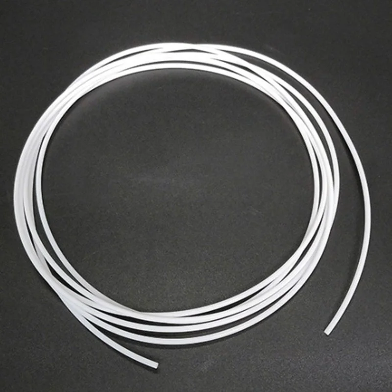 5m/Roll X Milky / Transparent 2.5mm 3mm 6mm Diameter MMA Side Glow Solid Core Optic Fiber Cable for Light Decorative