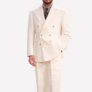 High Quality Men Suit Stwill Fabric Men's Suits & Blazer Double Breasted Custom Suit Jacket Set