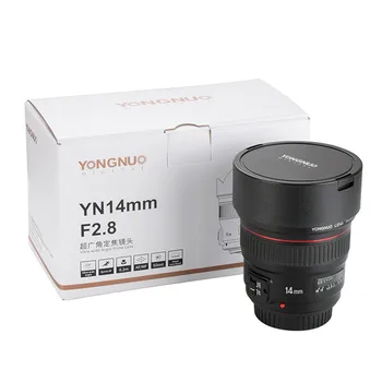 YN14mm F2.8 AF MF Autofocus Ultra Wide Angle Prime Lens 14mm for 5D Mark III IV 6D 700D 80D 70D DSLR Camera detail image