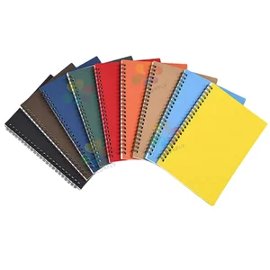 New Designs Customized Cover  Popular Type and Designs Manufactured Spiral Notebook for Students