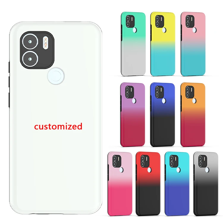 For Vivo V27 Two in One Shockproof Leather Oil Coating Gradient Color Mobile Phone Cases Hard