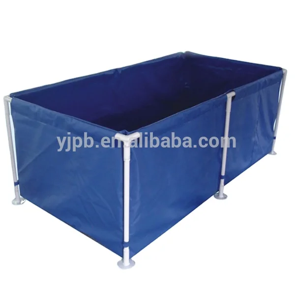 Hot Sale Large Ponds Plastic Fish Farming Tank Portable Pvc Tarpaulin Fish Tank Buy Fish Tank