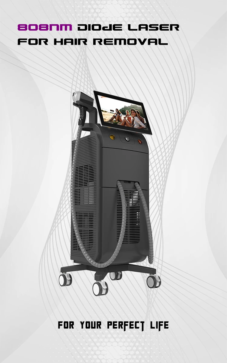 Alexandrite Laser Epilator Ice Platinum Diode Laser 755 808 1064 Deka