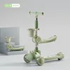 Chemise nuage vert + siège + lumières + musique + cadre