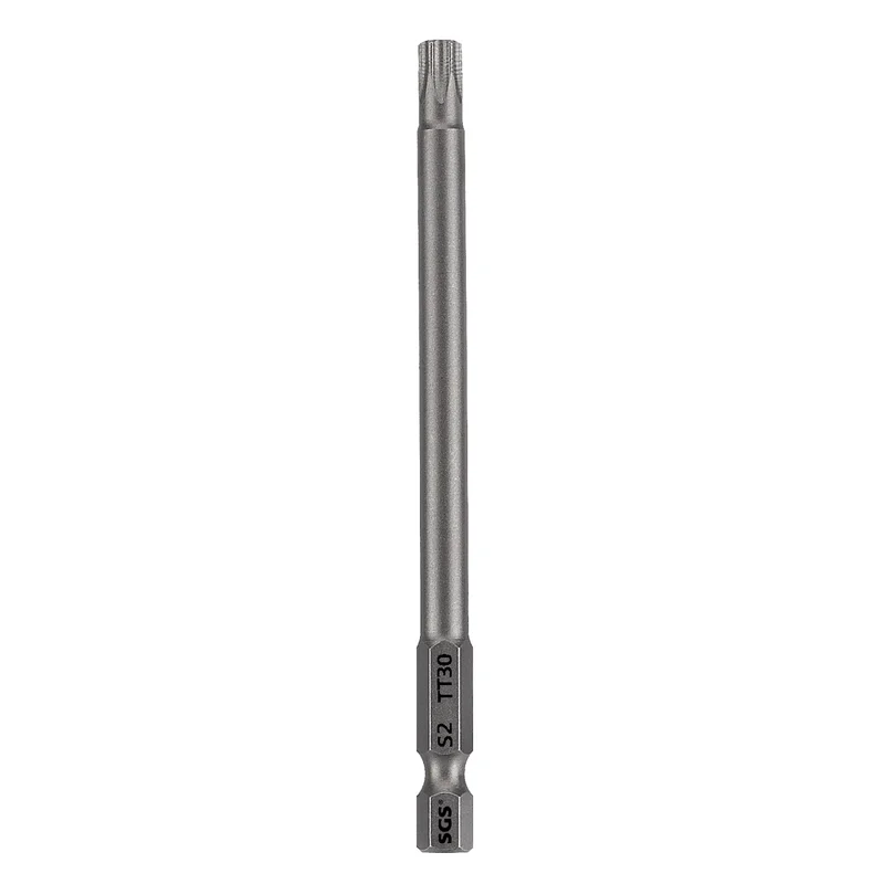 MOYOTEC Factory Direct 6.35mm Strong Magnetic S2 Material 100mm -200mm Sandblasting Single Head Torx