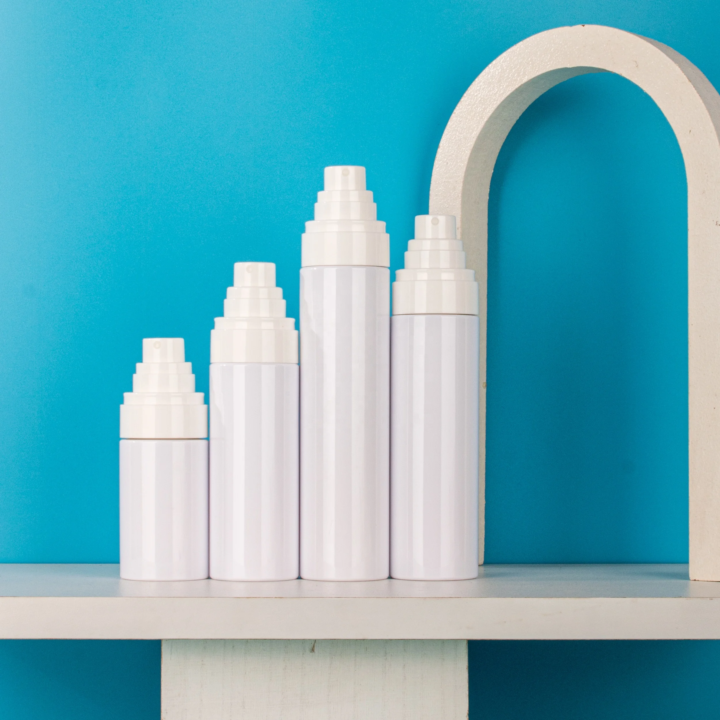 Wholesale 50ml 80ml 100ml 120ml 150ml Pet  Plastic Pump Empty Mist Spray  Bottle