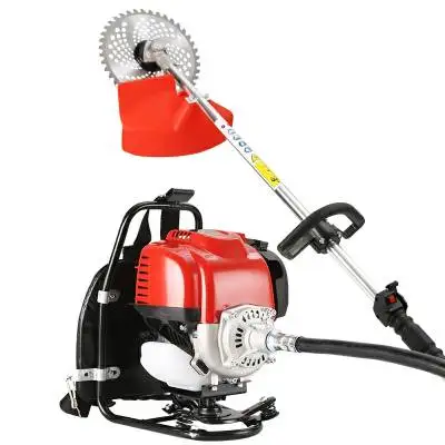 Gasoline Mower with Steel Weeding Blade