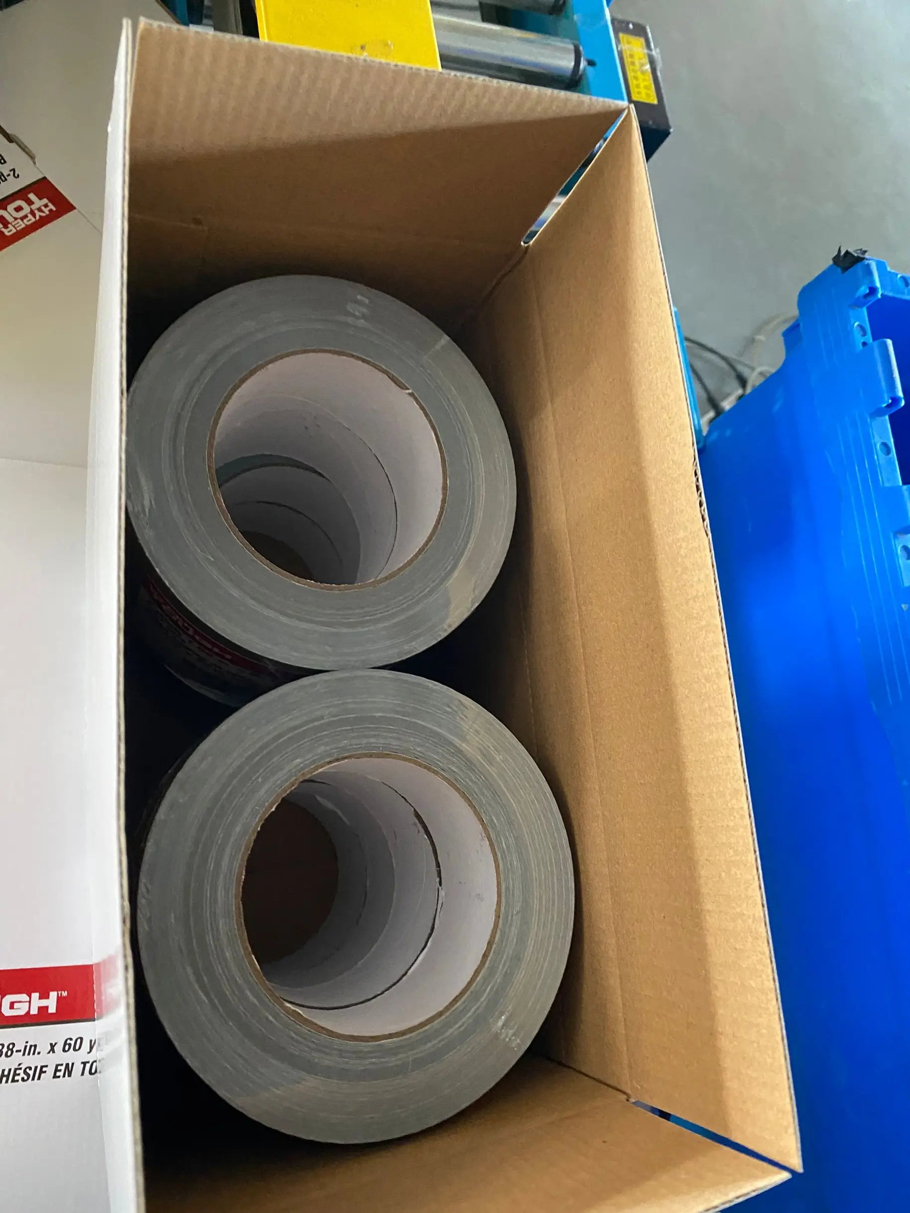 Hot Melt Glue Matte Cotton Cloth Surface Black Custom Gaffer Duct Stage