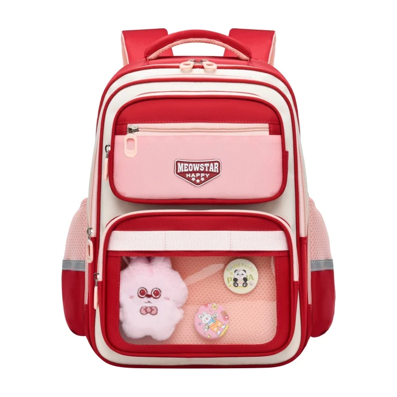 New Fashion School Bag Multi-layer Large Capacity ridge protection High Appearance Level Children's Backpack