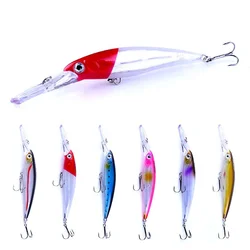 Wholesale 17cm 30g Hard Plastic Floating Minnow Bait Fishing Lures with 3D Eyes