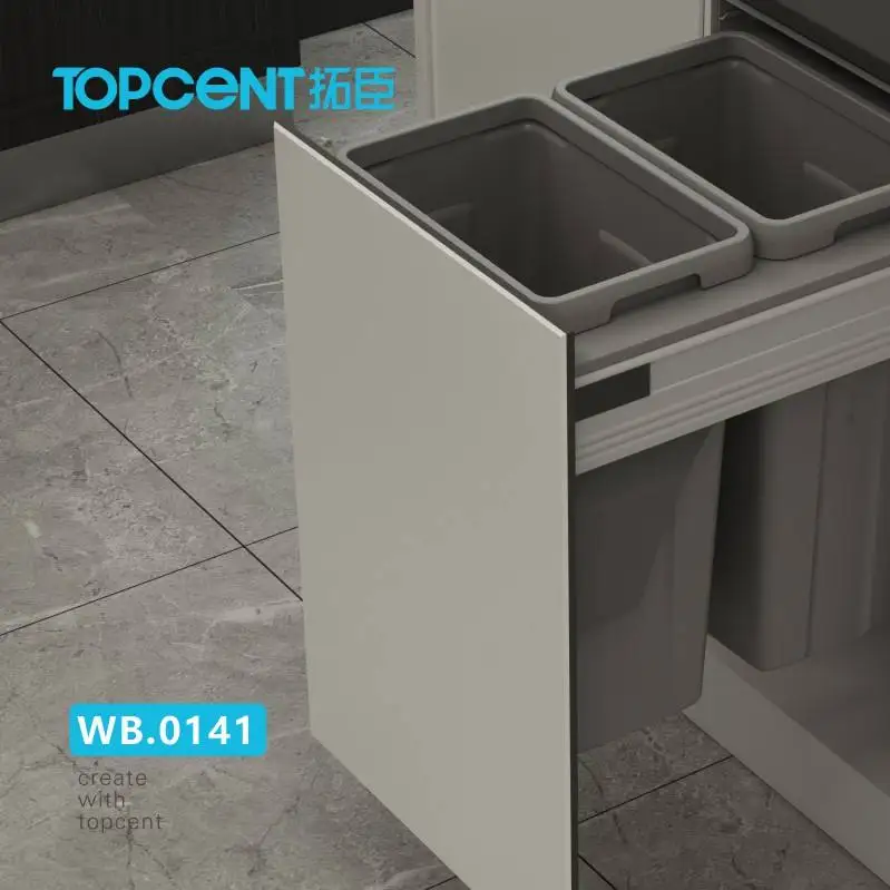 Factory Kitchen Cabinet Built In Pull Out Waste Bin Dust Bin Pull Out   Hb62c006d41444a729a75b0abd53fddcev 