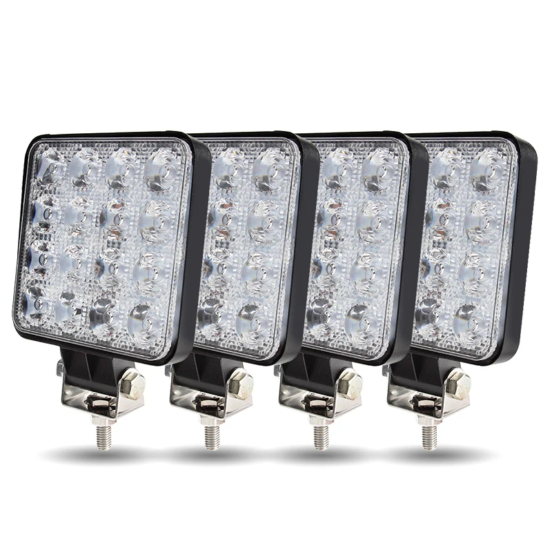 square spotlights 4x4