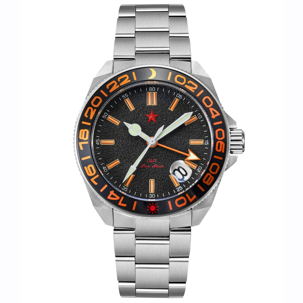 Fnatic Watch Montre Fnatic Gucci RED Star Men's 40MM Automatic