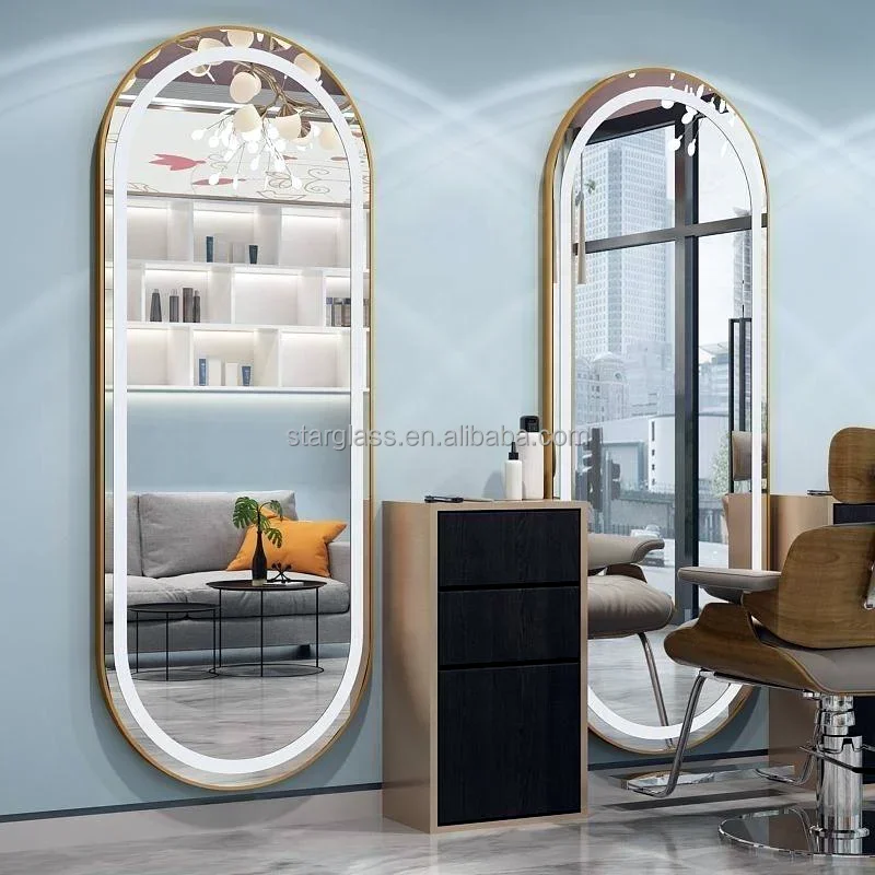 product smart touch switch three color defogger bluetooth wall mounted led bathroom mirror-1