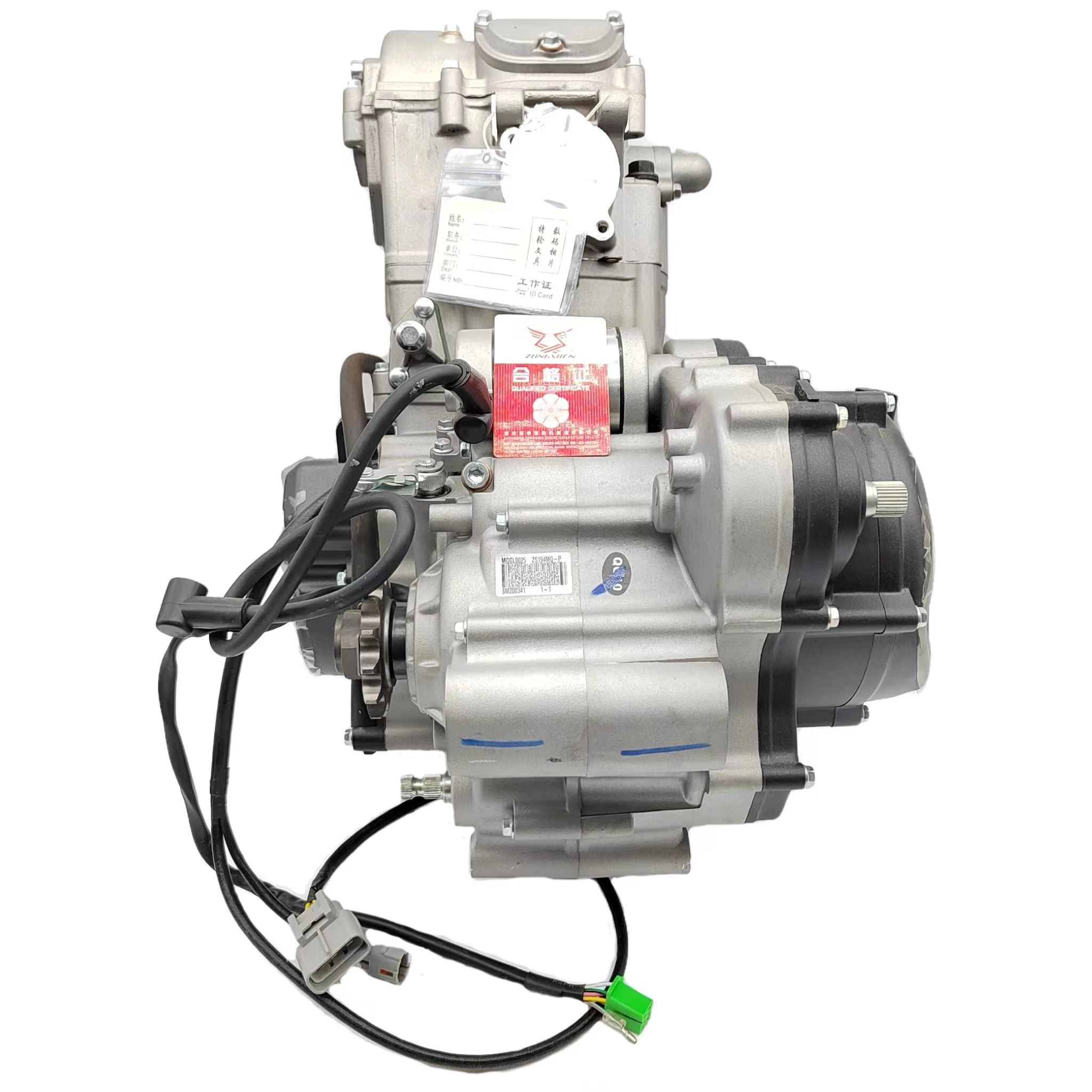 Zongshen NC450 水冷エンジン 449ml 4ストローク CDI搭載 エンジンパーツ
