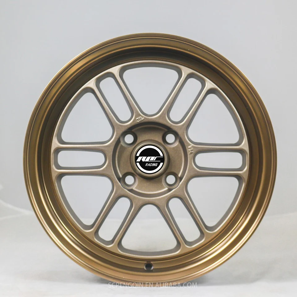 Wholesale RPF1 Flow Forming Wheels 15 16 17 18 Inch Racing Wheels JDM Rims Lightweight 4x100 5x112 5x114.3 Flow Forming Wheels