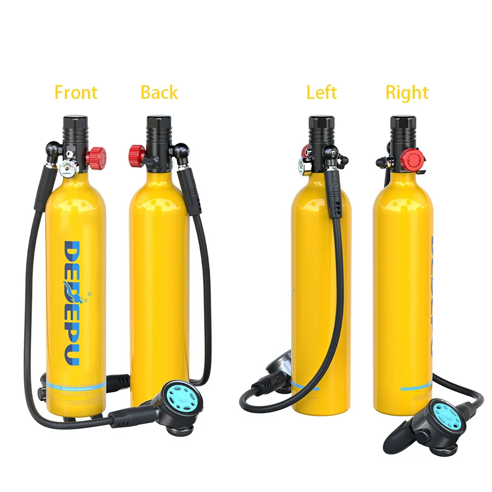 DEDEPU 1L ミニダイビングタンク 手動ポンプ セット DEDEPU 1L 