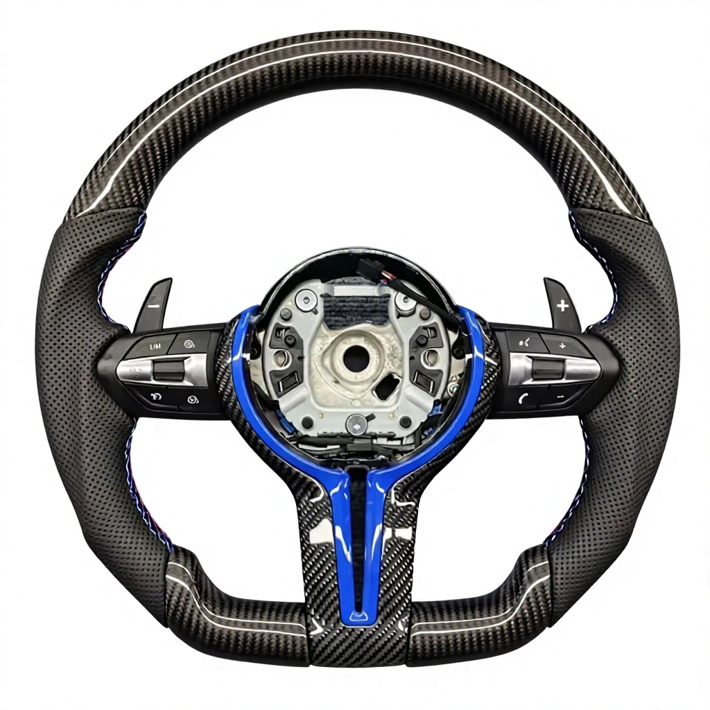 carbon-fiber-flat-bottom-led-steering-wheel-bmw-series-x-m-3