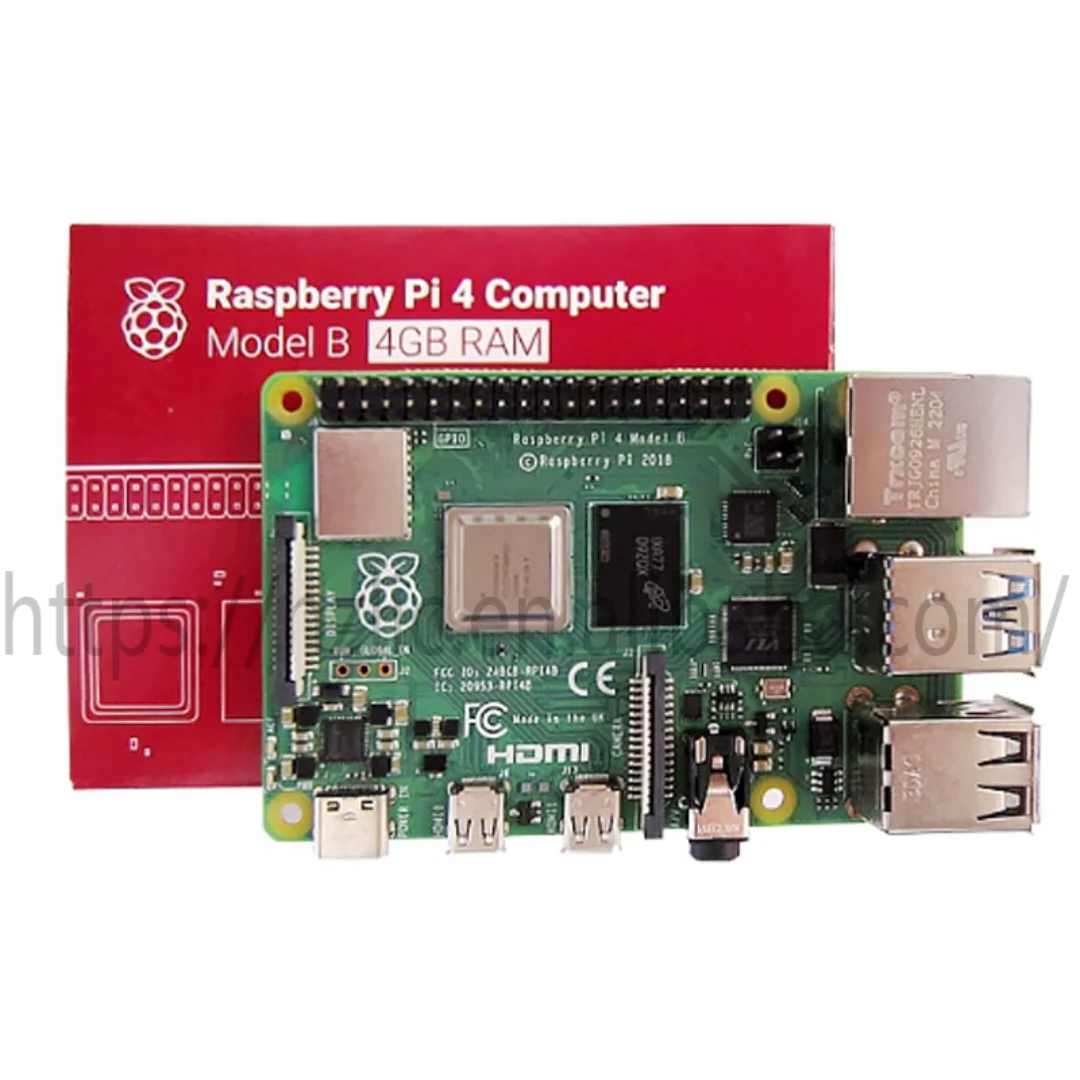 Raspberry Pi 4b Board Ram Faster Than 3b+raspberry Pi 4b 1gb 2gb 4gb 8g ...