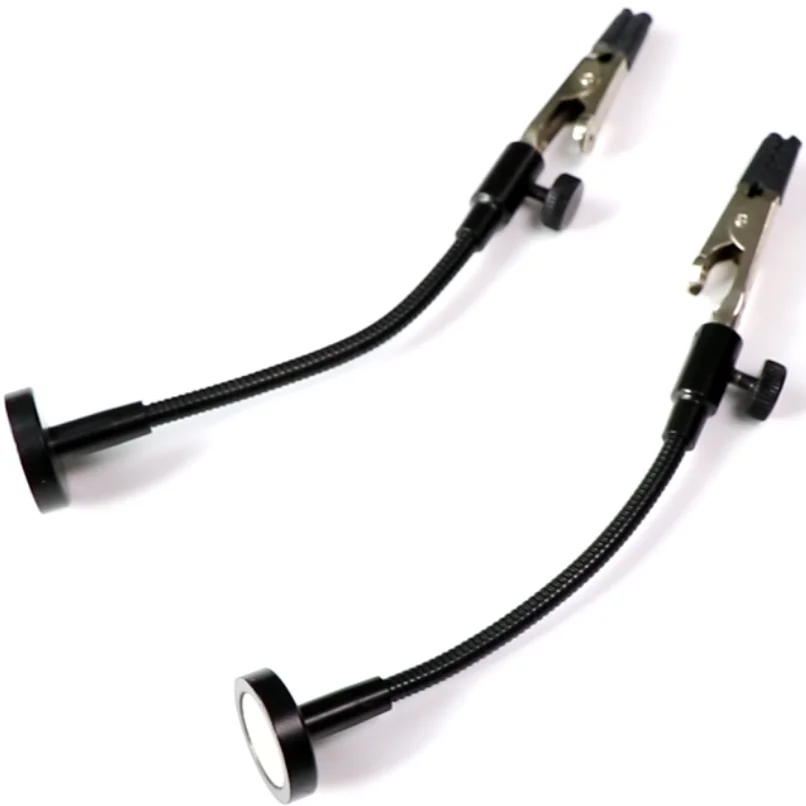 Tubo Flessibile A Collo Di Cigno Per Lampade - 4 Pezzi In Alluminio Cromato - 35cm - Accessori Illuminazione - Foto 8