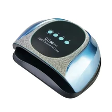 New Arrival 256W UV LED Red Light Nail Lamp for Gel Nail Polish With 57 Lamp Beads Auto Sensor and 4 Timers LED Nail Dryer