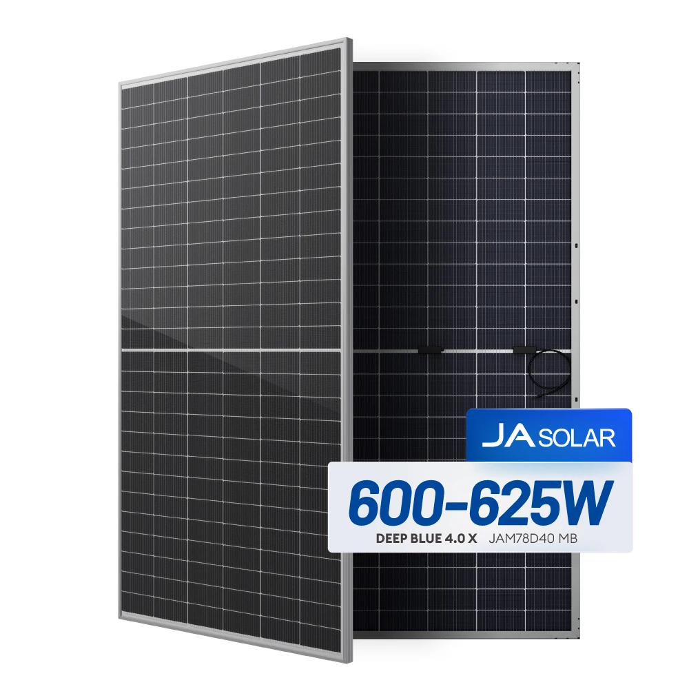 JA Solar N-Type Bifacial Panels - 600W to 625W Efficiency