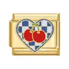 YWXH-98-Cherry heart with gold base
