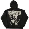 Black Graphic Print