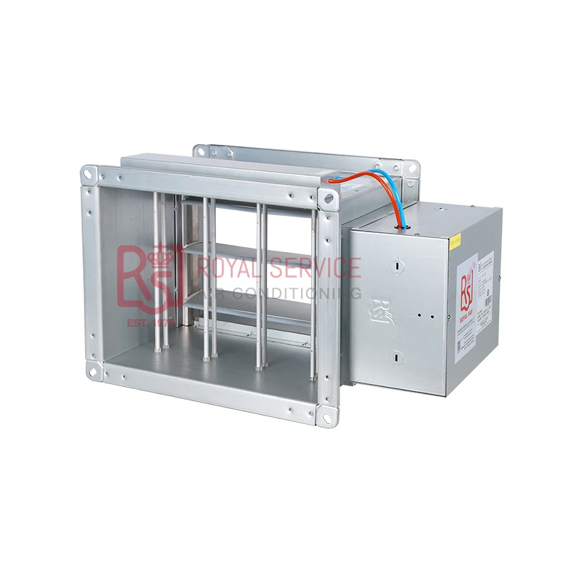 Hvac Ventilation element Vav Box High Speed Airflow Supply Motorized air Damper Vav CAV Box for Cleanroom Ventilation System