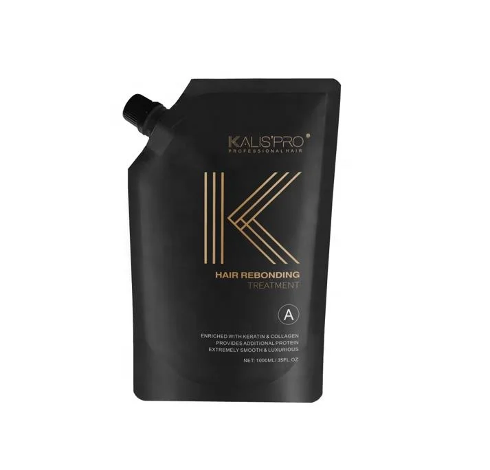 Hot Selling KALISPRO Permanent Rebonding Perming Lotion Organic Hair Straightening Cream for Salon