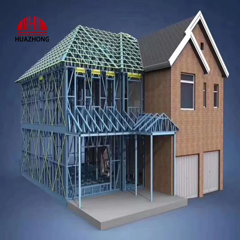 Metal Light Weight Prefabricated Modular Workshop Factory Poultry House Steel Shed Steel Structure Building Warehouse