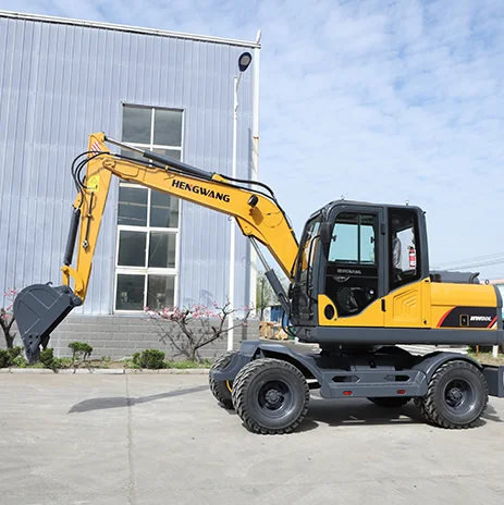 Высокое качество колесный экскаватор 8 тонн производитель четыре колеса excav