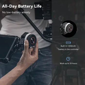 Smallrig Magicfiz Wireless Handwheel Controller With 0.96" OLED Display -3262 detail image