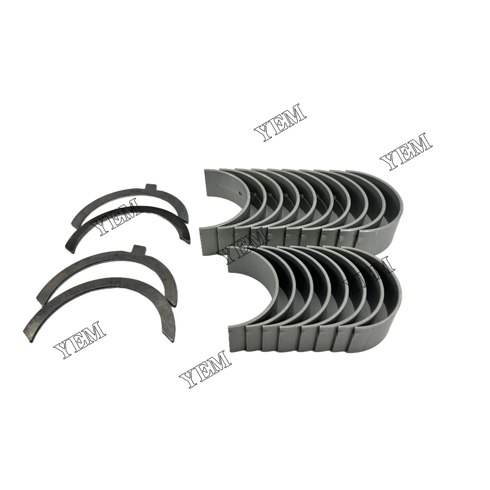 V1505 Main Bearing and Connecting Rod Bearin Kit & Thrust Washer Set for Kubota Industrial Engines
