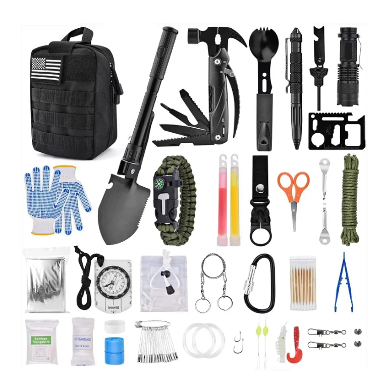 Men Gifts Outdoor Camping Hiking Professional Emergency Equipment Tools Survival Gear Kit for Dad Husband Boyfriend details