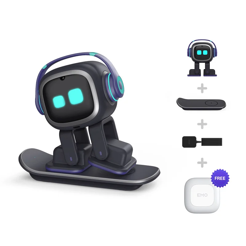 EMO Robot スマートAIデスクトップペットロボット – 教育用自律型ロボット EMO Robot スマートAIデスクトップペットロボット – 教育用自律型ロボット