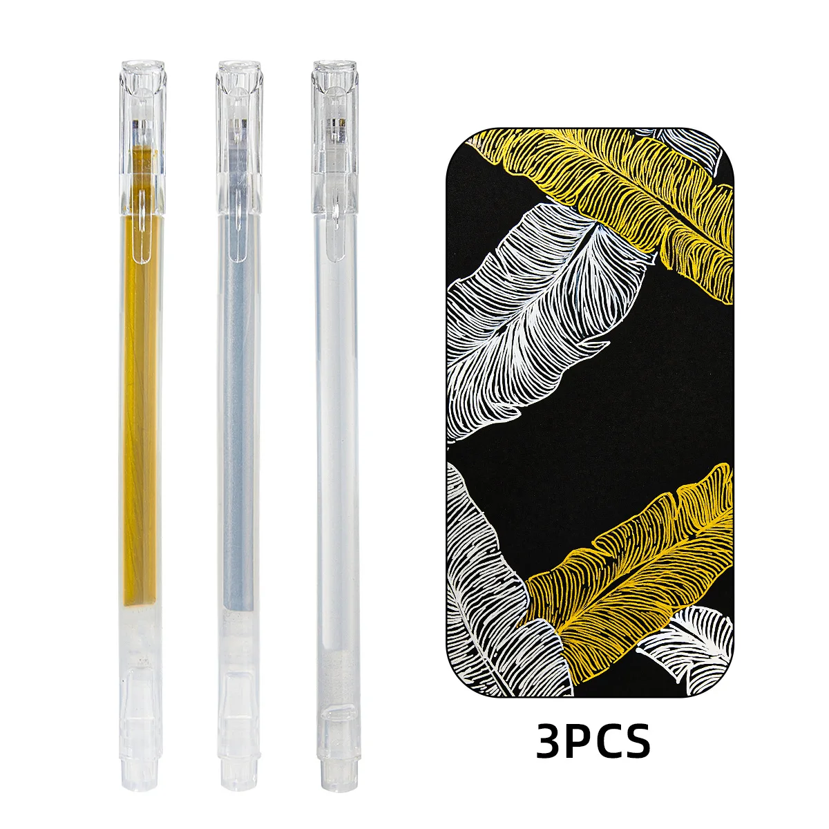 Classic 0.5mm Gel Ink Pens Bright White Pen Highlight Markers Color Highlighting_voghion.com