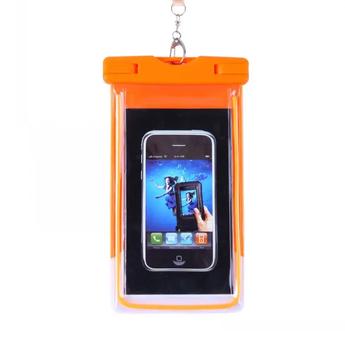 Environmental Abs Pvc Waterproof Phone Pouch For Iphone Samsung