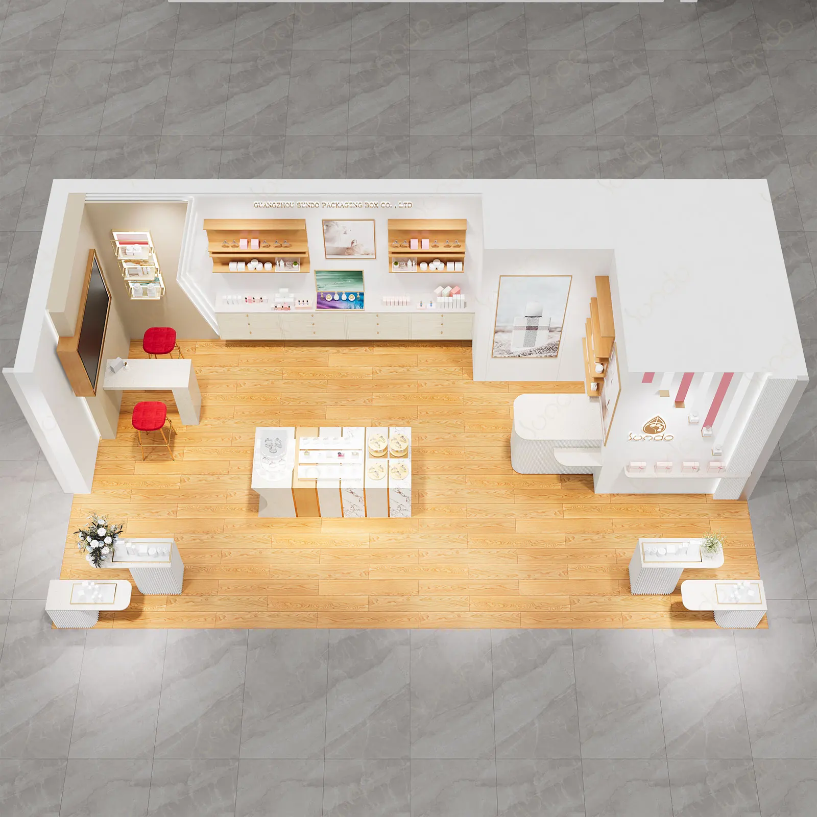 sundo-luxurious-perfume-shop-interior-design-lighted-display-case-one