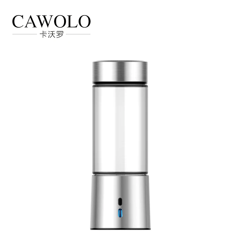 2021 hydrogen water bottle 300ml capacity hydrogen water generator