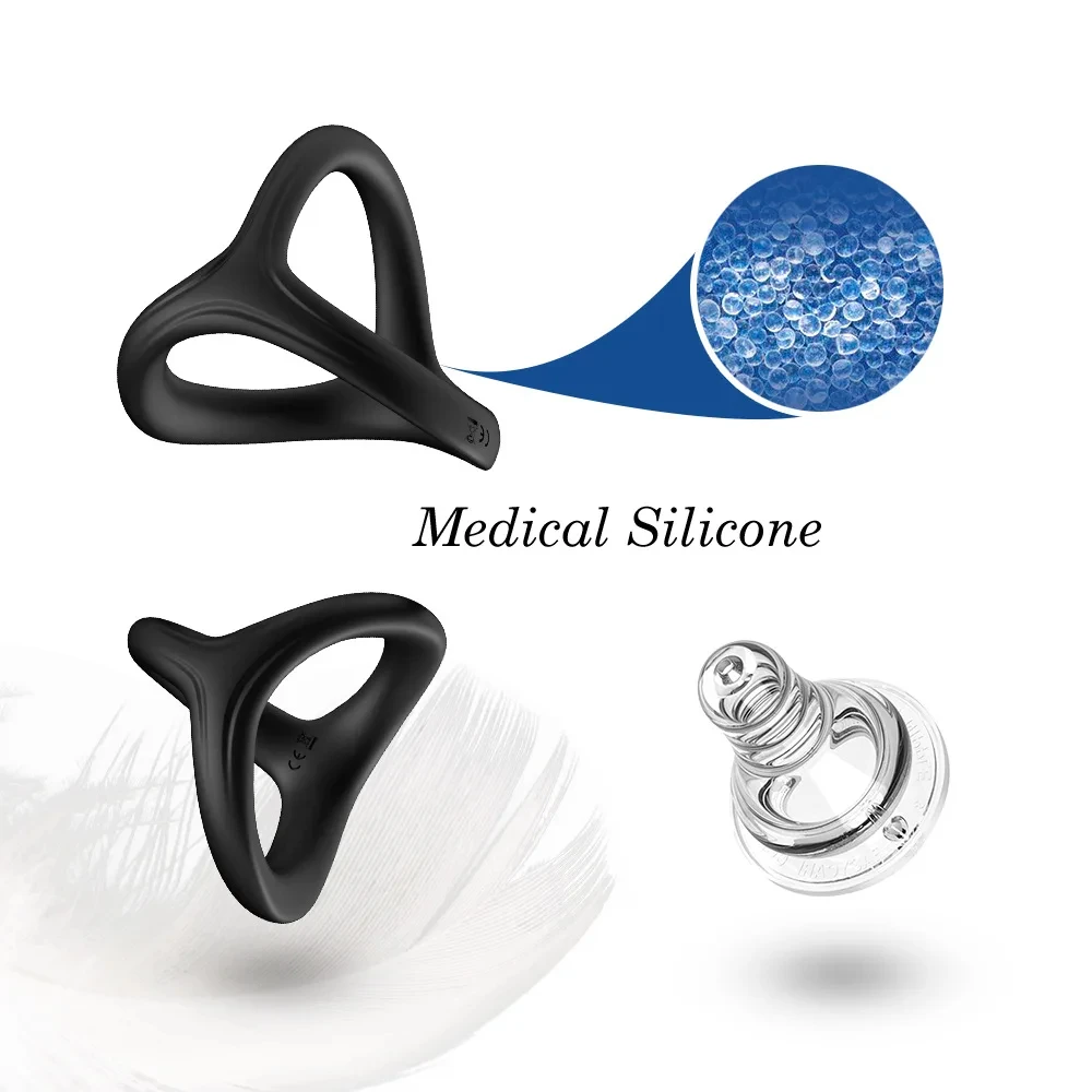 Penis ring set with gift box packaging