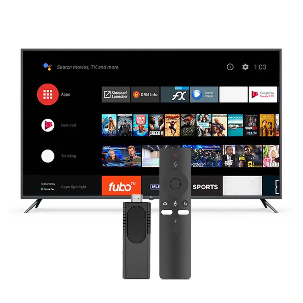 OEM U8 TV Stick - 4K Android Smart Remote Control Box