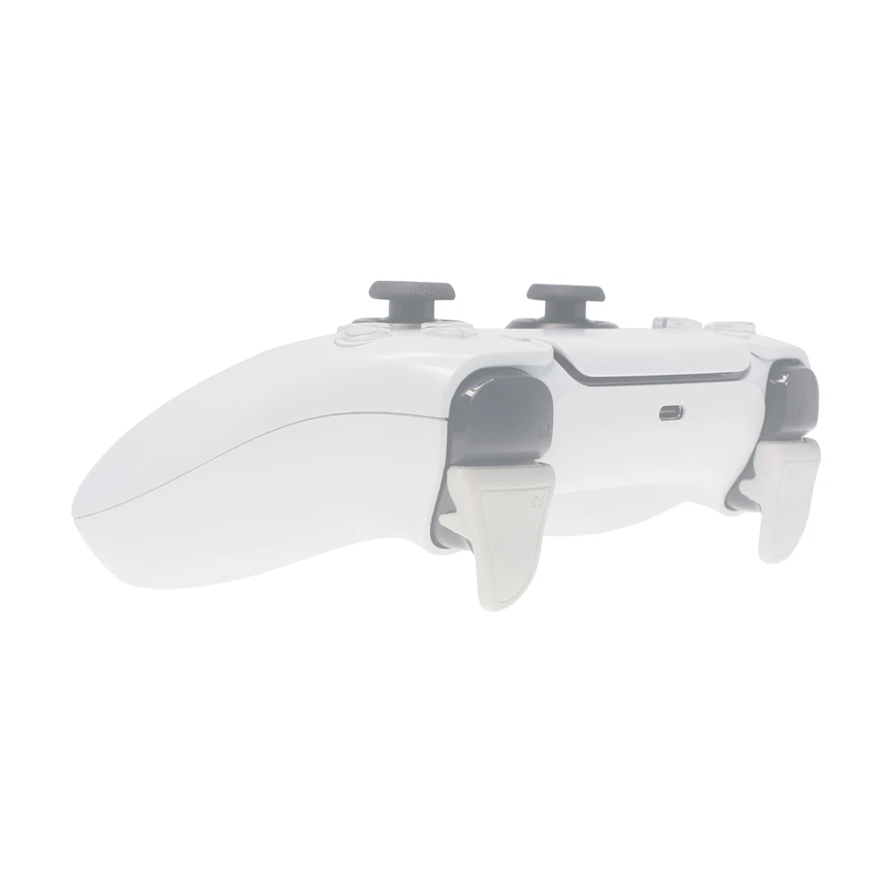 Durable L2 R2 Extender Trigger Stops for PS5 Controller Half Distance Removable Trigger Stop Button