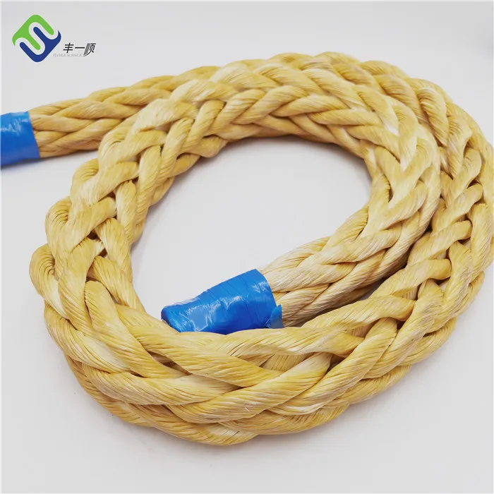 Thing Rope High Tensile Floating Mooring Rope 12 Strand Braided 28mm-96mm Uhmwpe ...