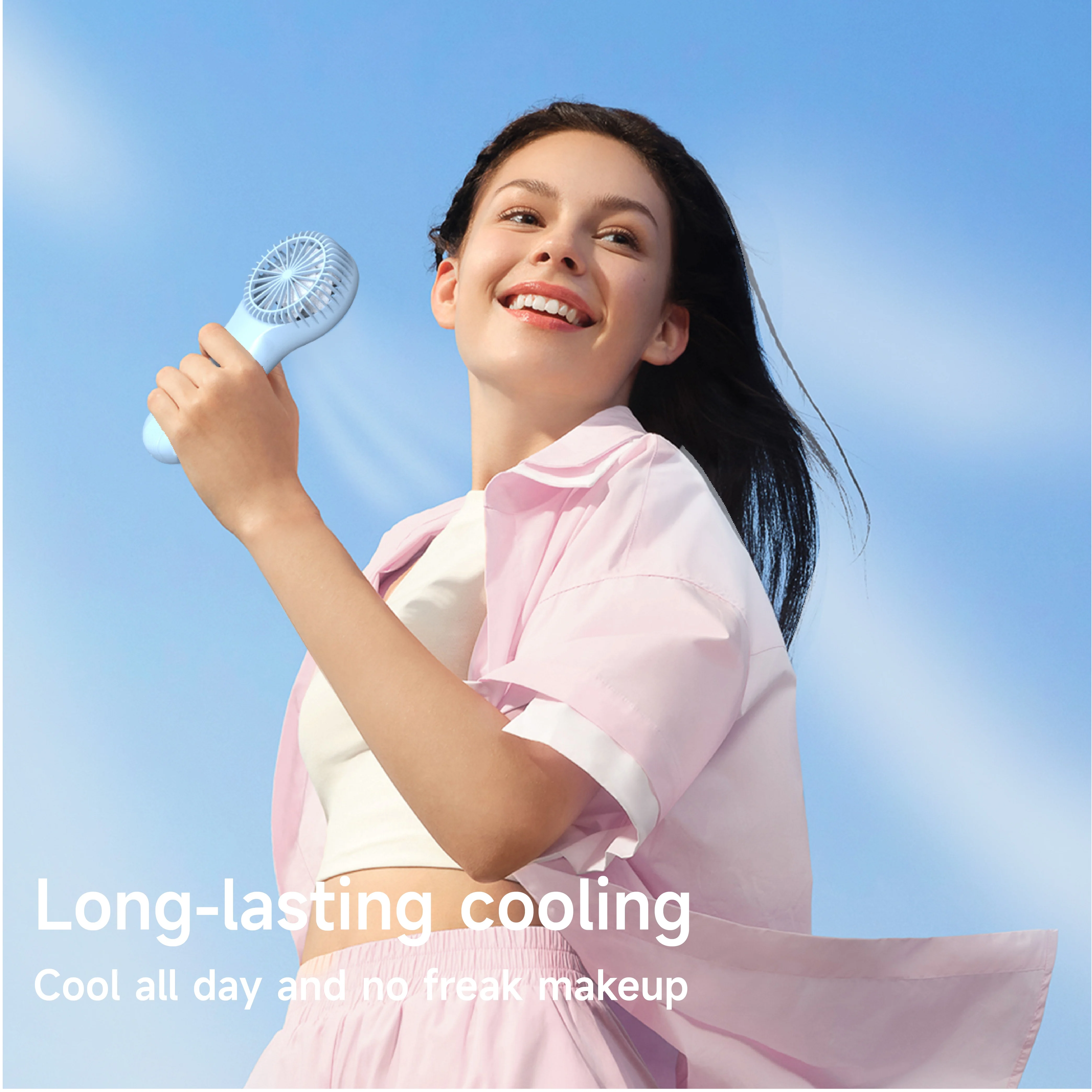 Portable Outdoor Mini Fan, LAMJIE, 5V, Battery - detail 4