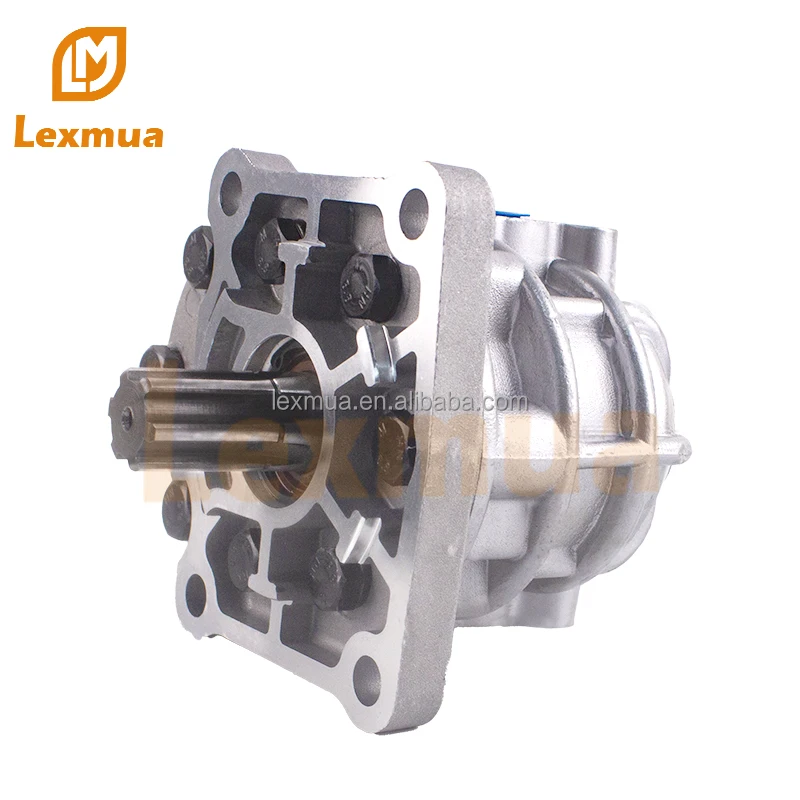 Low Level Noise 200bar Hydraulic Gear Oil Pumps Russia Threeaxle Nsh