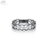 18K White And Black Gold