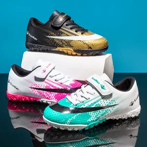 Wholesale Sport Football Shoes for Kids High Quality Fashion Children Casual Sneakers New Styles Original Boys Soccer Shoes Girl