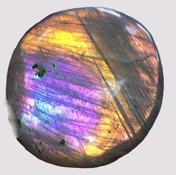 Natural Purple Labradorite Crystal Quartz reiki gemstone crystal folk crafts purple labradorite Palmstone