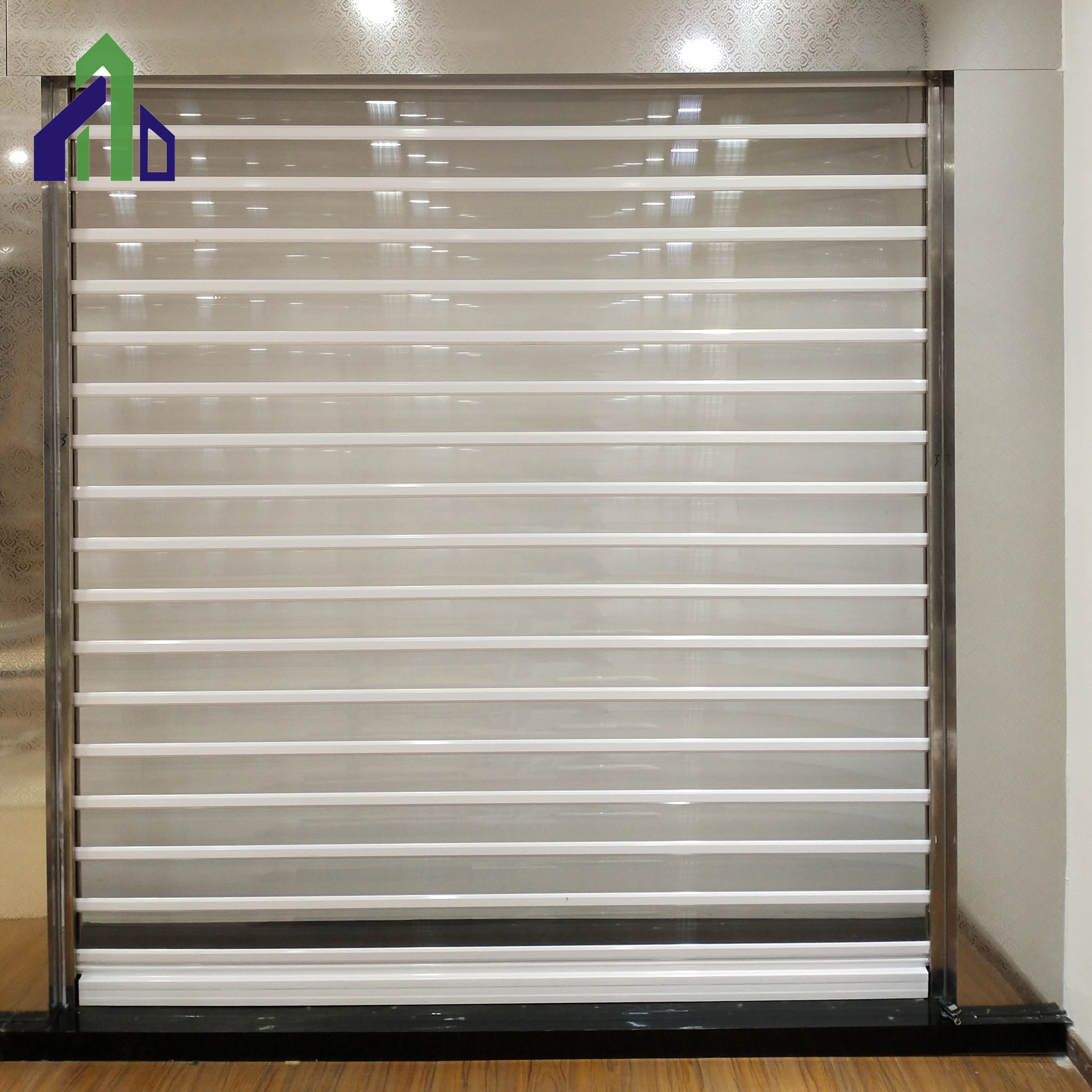 Transparent Window Shutters Polycarbonate Transparent Roller Shutter Doors for Commercial Use